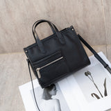new first-layer cowhide natural drop small square bag women's leather portable, tote bag fashionable and simple women's bag diagonal