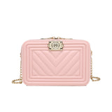 KKBOXLY 2025 the new PU large-capacity square bag, high-end sense niche lightweight shoulder bag, fashionable and versatile summer messenger