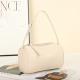 Fashion niche high sense Boston bag women's New leather women's bag versatile crossbody shoulder pillow bag women 1102