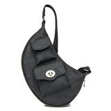 large-capacity women's bags PU bags, new  women's bags, women's waist bags, breast bags wholesale