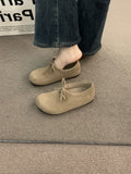 2025  In the evening wind, it increases in height, thick-soled leopard print and velvet Birkenstocks, and wears ugly and cute deep-mouth Doudou cotton shoes outside in autumn and winter