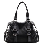 Popular trade women's bags,  trends, new large-capacity portable tote bags, medieval soft leather shoulder messenger bags