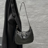 The first layer of cowhide natural dumpling bag, the new New genuine leather women's bag, messenger bag, women's shoulder bag, popular underarm bag.