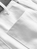 "With Belt" Pure Cotton High Waist Covering Skinny Loose Straight Pants Versatile Wide Leg Pants Women's Pants Jeans L227