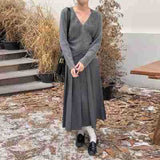 spring pair of placket straps design sense knitted sweater cardigan v-neck wool blend short Internet celebrity top women