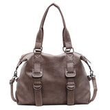 Popular trade women's bags,  trends, new large-capacity portable tote bags, medieval soft leather shoulder messenger bags