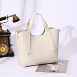 Women's bag New leather texture first layer cowhide vegetable basket bag large capacity first layer cowhide crossbody handbag 3303