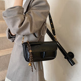 KKBOXLY 2025 Premium sense niche retro soft leather underarm bag women's popular new trendy and versatile temperament commuter messenger small square bag