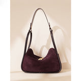 2025 popular autumn and winter niche new matte underarm handbag crossbody women's bag premium pillow bag small and exquisite daily