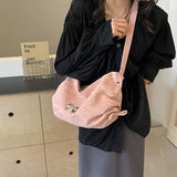 KKBOXLY 2025 Korean version niche design underarm bag women's popular new fashionable versatile mailman bag high-end commuter stray bag