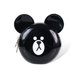 KKBOXLY 2025 Bo Hao, bear head PVC Barbie jelly bag fashionable and versatile dinner bag dirt-resistant and easy-to-wash macaron tone customization