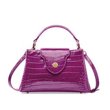 single shoulder zipper new luxury cowhide women's bag 2025 casual fashion solid color dinner handbag