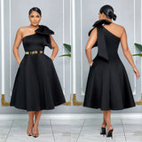 2025 C7011    New  Fashion Women's Clothing Solid Color Sexy Dress Dress New