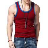 KKBOXLY 2025 vest men's summer leisure sports vest  trends tight quick-drying sleeveless T-shirt vest men