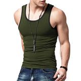 KKBOXLY 2025 vest men's summer leisure sports vest  trends tight quick-drying sleeveless T-shirt vest men