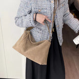 Autumn and winter retro matte leather pillow bag New portable messenger new leather women's bag new armpit bag 8088-8