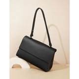 2025 Autumn and winter new first-layer cowhide shoulder bag niche simple texture soft leather women's bag large-capacity commuter messenger bag bag