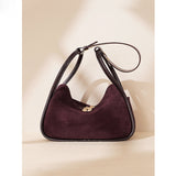2025 popular autumn and winter niche new matte underarm handbag crossbody women's bag premium pillow bag small and exquisite daily