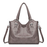 Spring New Women's Bag  Large Bag Portable Tote Bag Soft Leather Large Capacity Shoulder Crossbody Women's Bag
