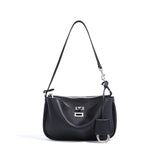 2025 Cowhide Leather Women's Bag Underarm Bag Lock Small Square Bag Locomotive Handbag Baguette Bag Shoulder Bag Crossbody Bag