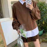 spring Korean style new texture lamb leg sleeve sweater niche semi-turtleneck design Korean version short top women