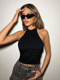 popular New  women's clothing ins trendy wind sling vest spring and summer simple and versatile slim-fit bottoming top