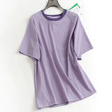 Back hollow breathable mesh quick drying loose lazy summer new outdoor sunscreen short sleeve sports T-shirt women D788