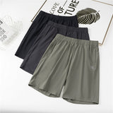 X581 has its own cool feeling, light and breathable cooling, summer men's quick-drying elastic straight sports five-point pants shorts
