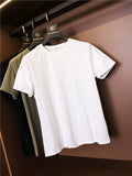 "No Fear of Hot Summer Challenge" Cool and Comfortable 7A Bacteriostatic, Breathable and Quick-drying Sports Casual Short Sleeve Men's T-Shirt L559