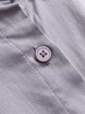 Pure cotton thin breathable cool lapel pocket sunscreen jacket  summer new long-sleeved versatile blouse X517
