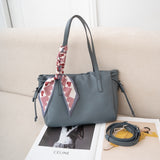 Leather tote bag women's large-capacity New women's bag fashion shoulder bag first layer natural drop cowhide messenger bag 8822