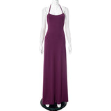 2025 F25DS010 Summer   women's clothing ins new  sexy slim backless suspender dress