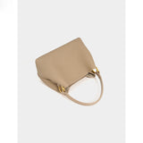 2025 Niche design texture first layer cowhide soft bag portable vegetable basket bag shoulder crossbody mini bucket bag women