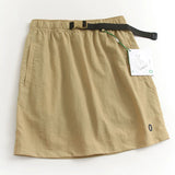 Cool outdoor quick-drying anti-light culottes thin summer new a-shaped skirt versatile women's skirt short skirt D765