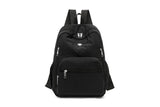 2025 Backpack Women's 2025 New Waterproof Oxford Cloth Backpack Fashion Casual Large Capacity Women's Lightweight Travel School Bag
