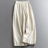 Polka dot elastic waist cool thin retro literary pleated bud pants women's nine-point pants bloomers balloon pants X960