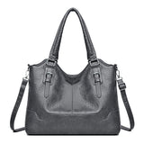 Spring New Women's Bag  Large Bag Portable Tote Bag Soft Leather Large Capacity Shoulder Crossbody Women's Bag