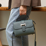 Bag 2021 new fashion trendy mother girl summer small messenger bag genuine leather women's bag versatile shoulder portable small square bag