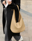 Genuine leather bag women's new  large-capacity underarm tote bag first-layer cowhide women's bag New versatile shoulder bag