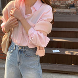 Spring  New Shirt Dopamine Wear Korean Version Top Sunscreen Outer Design Cardigan Shirt Women