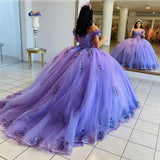 2025Express Mesh Small Trailing Shoulder Sweetheart Party Ball Bar Mitzvah Dress Lace Beaded Dress