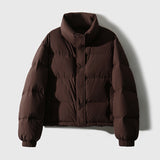 2025 Huge and thin! Three-proof white goose down bread clothes, stand-up collar down jackets for women, high-end women's short winter goose down clothes.