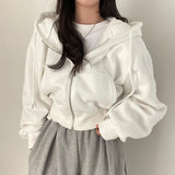 2025 popular Autumn   Women's New Fashion Casual Zipper Cardigan Thin Velvet Sweater Jacket Women's 661
