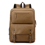 2025 backpack Men's casual backpack Business travel laptop bag PU travel backpack