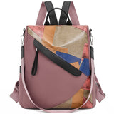 2025 Manufacturer wholesale hair autumn and winter new trend fashion splicing women's backpack outdoor travel versatile women's bag
