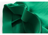 Y616 solid color high waist slim satin A-shaped skirt spring and summer new 2022 long skirt versatile women's skirt skirt skirt
