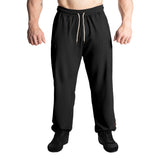 KKBOXLY 2025 Autumn New Men's Versatile Sports Men's Pants Straight Large Size Drawstring Men's Casual Pants