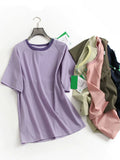 Back hollow breathable mesh quick drying loose lazy summer new outdoor sunscreen short sleeve sports T-shirt women D788