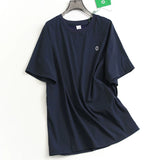 Back hollow breathable mesh quick drying loose lazy summer new outdoor sunscreen short sleeve sports T-shirt women D788