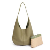 Genuine leather bag women's new  large-capacity underarm tote bag first-layer cowhide women's bag New versatile shoulder bag